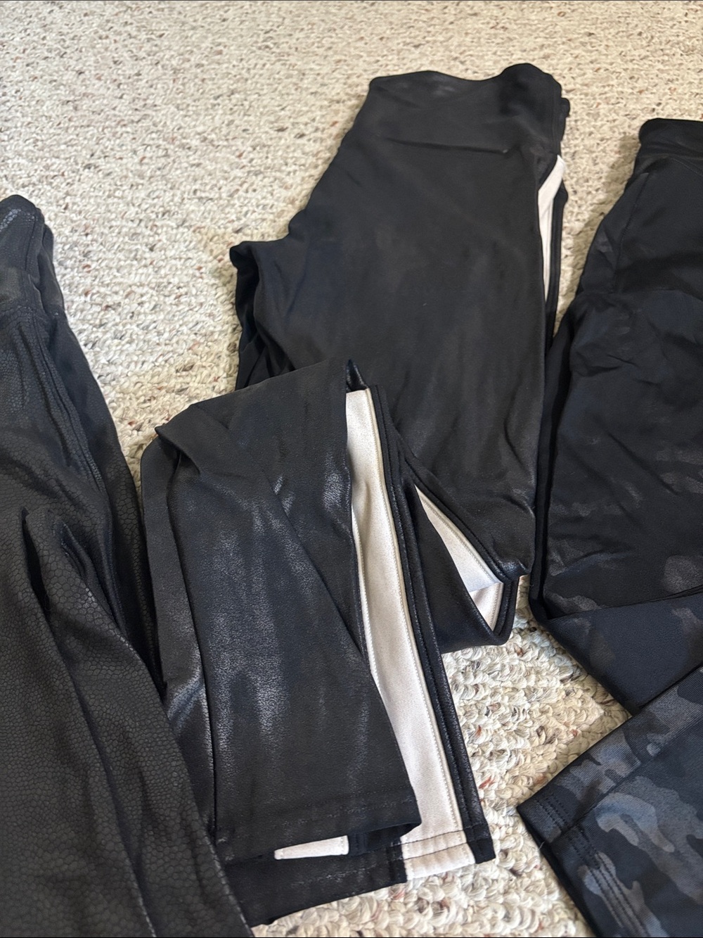 SPANX Black Assorted Leggings and Jumpsuit Pieces - Picture 4 of 8